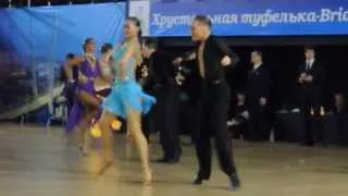 WDSF Latin г. Находка Хрустальная туфелька - Bridge to Asia 2013 1/8 Jive / Джайв