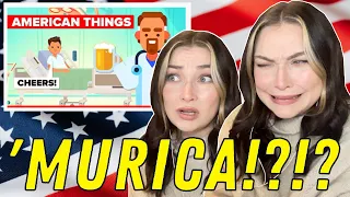 New Zealand Girl Reacts to AMERICAN THINGS OTHER COUNTRIES FIND WEIRD 🥴🇺🇸