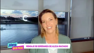 Alicia Machado Con Un Mensaje de Esperanza En La Lucha Contra El Cáncer De Mama