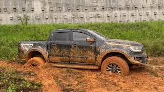 Ford Ranger Raptor MT tyre useless in slippery mud