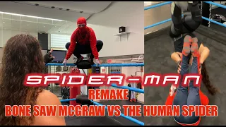 Spiderman vs Bone Saw McGraw remake from Spiderman 2002