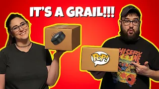We Wanted This! Opening Funko Pop Mystery Boxes from Slapshotpops! Box Battle Round 3.