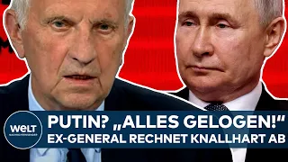 UKRAINE-KRIEG: Wladimir Putin? "Alles gelogen!" Ex-General Wittmann rechnet knallhart ab!