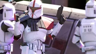 The Muunilinst 10 Ambush (Clone Wars 2003 Re-Animated)  | Star Wars Fan Animation