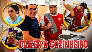 METI O DAIZER A COZINHAR NA PROVA DE SNACKS PICANTES