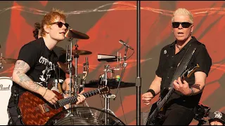 Shocking!! Ed Sheeran Joins The Offspring Onstage: 'A Childhood Dream' Comes True!