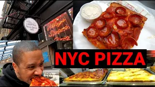 Eating NYC Pizza - Village Square Pizza | West Village, Manhattan