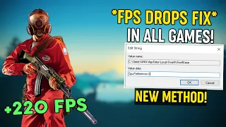 Fix FPS Drops In FiveM - New Method to Fix Shuttering in ALL GAMES! 2023 FPS Boost Guide