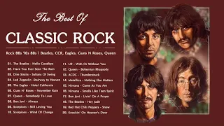 Classic Rock 60s 70s 80s - Beatles, CCR, Eagles,  Queen