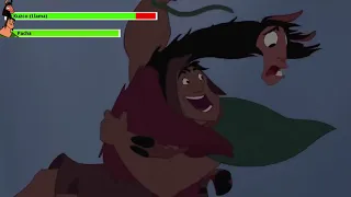 The Emperor's New Groove Jaguar Chase with healthbars