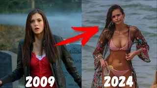 Cast:The Vampire Diaries. Then(2009) and Now(2024)