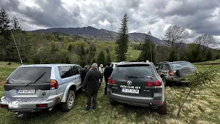 💣A inceput jocul!💣OffRoad Mitsubishi Pajero Sport vs Opel Frontera vs Vw Touareg💥