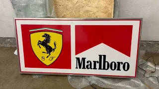 Ferrari Marlboro sign overview