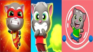 Talking Tom Hero Dash 2020 VS Talking Tom Farts VS Talking Tom Jump Up Android Gameplay