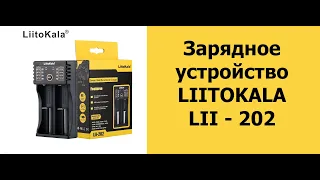 Зарядное устройство Liitokala Lii-202 с AliExpress