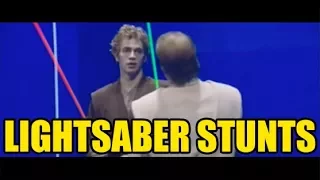 Star Wars Episode III Lightsaber Stunts