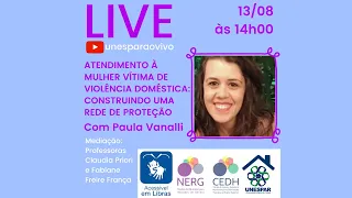 Unespar I Atendimento à mulher vítima de violência doméstica: construindo uma rede de proteção