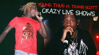 YOUNG THUG ft. TRAVIS SCOTT - BEST LIVE MOMENTS 🤯