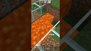 Как ходить по лаве в Майнкрафт. minecraft #shorts# #tiktok#