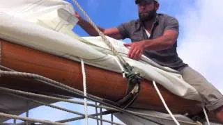 William Fife's - schooner ADVENTURESS' Atlantic Crossing 2014