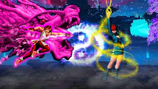 [KOF Mugen] Yuri Sakazaki Team vs Shermie Team