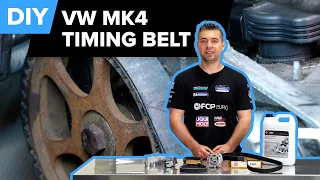 Mk4 Volkswagen Golf GTI Timing Belt & Water Pump Replacement DIY (1998-2006 VW Beetle, Jetta, Golf)
