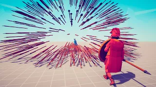 SPARTAN vs EVERY RAIN ARROW ► Totally Accurate Battle Simulator TABS