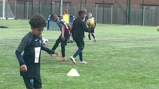 THE PARKS SOCCER SCHOOL U10 TRAINING SESSION ON THE 20-04-2024