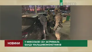 В Николаеве СБУ задержала банду фальшивомонетчиков