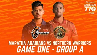 Maratha Arabians vs Northern Warriors I Day 1 I Abu Dhabi T10 I Season 4