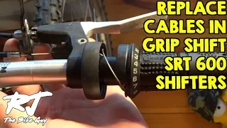 How To Replace Shifter Cable On SRAM Grip Shift SRT 600 Shifters