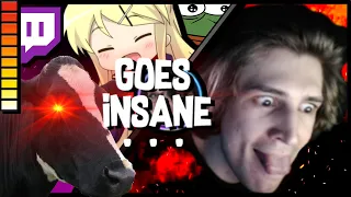 xQc GOES INSANE - Succumbs To Anime & Let His Inner CLOSET WEEB Take Control - AYAYA Clap - w/Chat