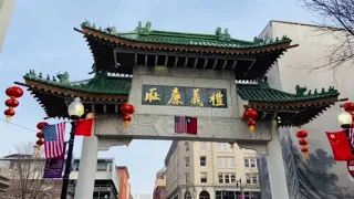 美国波士顿唐人街 配乐 不是我不小心 Boston MA 1-23-2020