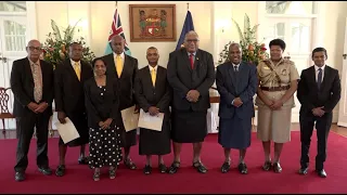 Fiji’s President His Excellency officiates at the Ceremony of Grant of Presidential Pardon