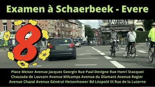 Examen pratique à Schaerbeek - Evere - Meiser