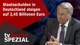 Staatsschulden in Deutschland steigen auf 2,45 Billionen Euro