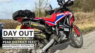 Day Out: Honda CRF300L and Rally TET Peak District Ride - Arrow Exhaust, Rotopax, Heated Grips 4K