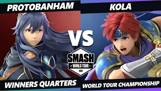 SWT Championship Winners Quarters - ProtoBanham (Lucina) Vs. Kola (Roy) SSBU Ultimate Tournament