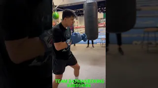 JAIME MUNGUIA IN CAMP FOR HIS NEXT FIGHT