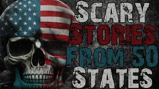 50 Scary Stories From All 50 States to Help You Fall Asleep | Rain Sounds