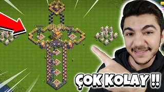 ORTA ÇAĞ KRALI MÜCADELESİ !! (Çok Kolay !!) - Clash Of Clans