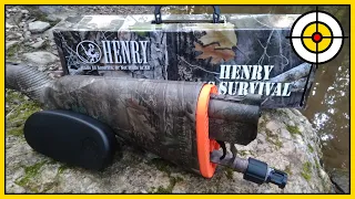 Is This Actually Useful? True Timber-Kanati Henry Survival Rifle Unbox & Range Testing!