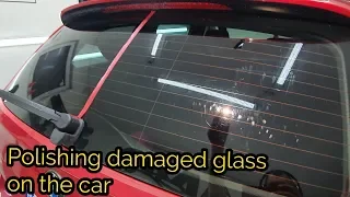 How to Remove Scratches from Glass / Polishing glass