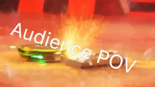 Carbide vs Rapid - Robot Wars series 10 audience POV