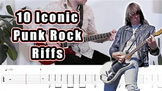 10 Iconic Punk Rock Riffs (with Tabs)