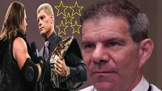 DAVE MELTZER GIVES AJ STYLES VS CODY RHODES A 5* STAR RATING #wwe #trending