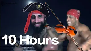 He's a Pirate Violin Cover by Captain Ricardo Milos (Extended) 10 Hours