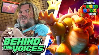 The Super Mario Bros. Movie Behind The Scenes Voices - Jack Black on Bowser