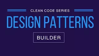 Builder Design Pattern | Implementation and Disadvantages | Clean Code Series