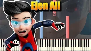 Ejen Ali The Movie - Official Teaser Trailer Music [Piano Tutorial]